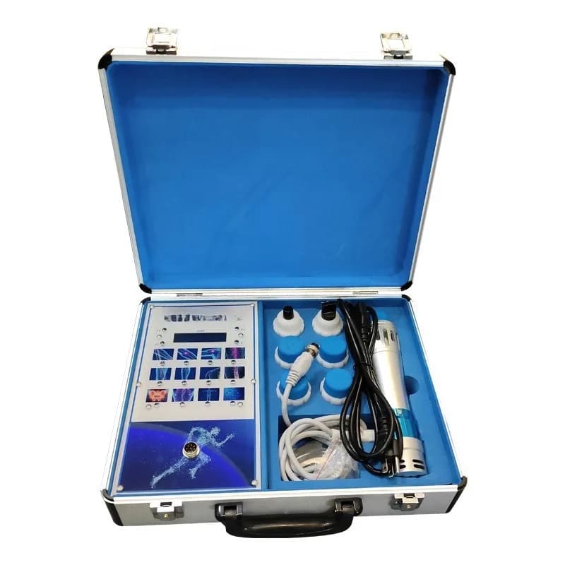 Extracorporeal shock wave therapy device ED, Electromagnetic shock wave massage strap gun