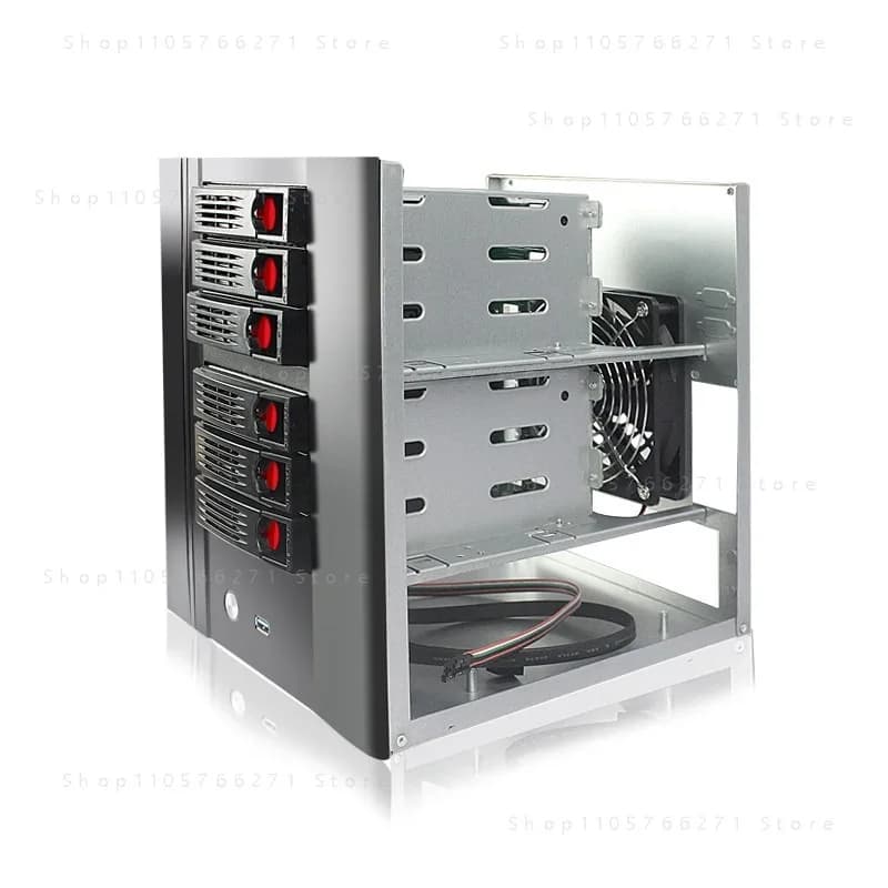 Nas chassis 6/8-bay hot swappable sata backplane home network storage cloud IPFS server