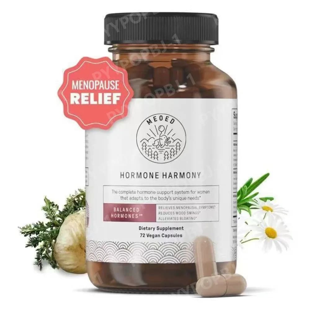 Happy Mammoth EstroControl Support for the natural balance of the elders for women. PMS relief, irritability Craving hormonal weight gain