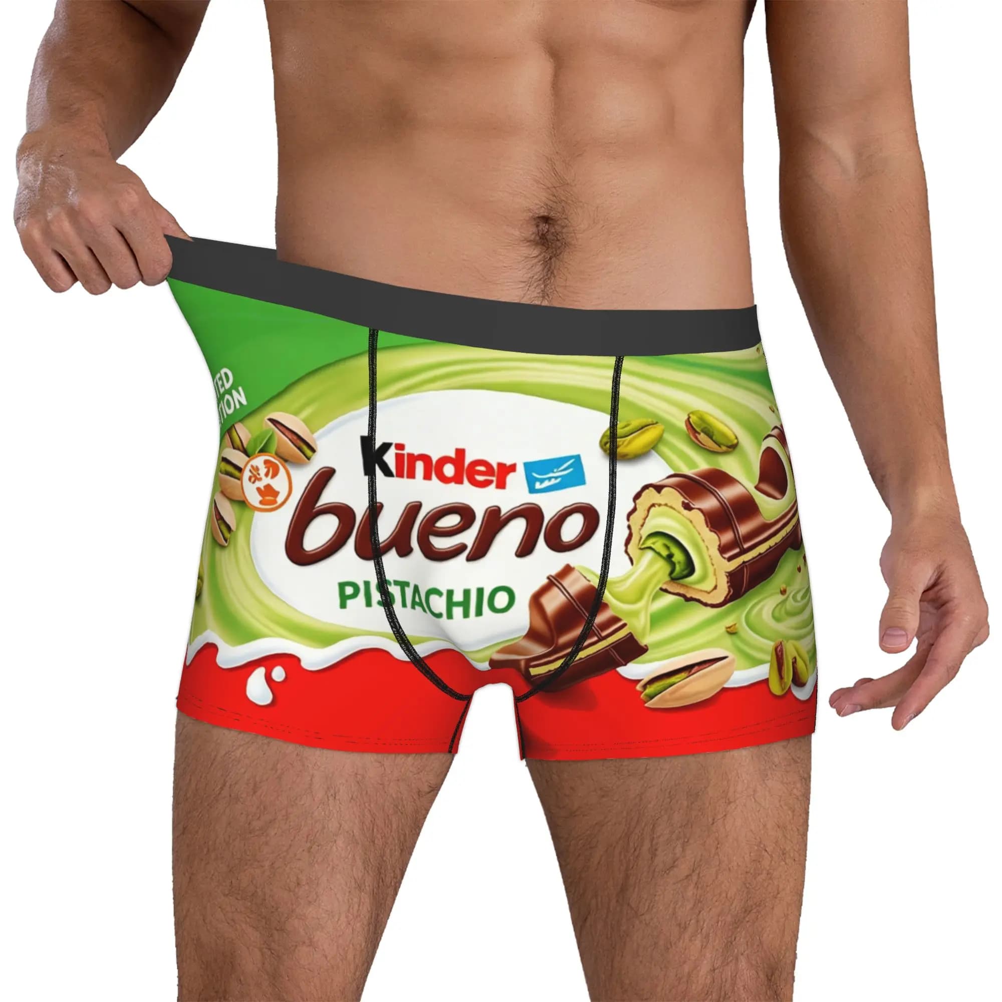 Boxer da Uomo Personalizzati con Stampa a Sorpresa, Traspiranti e Confortevoli