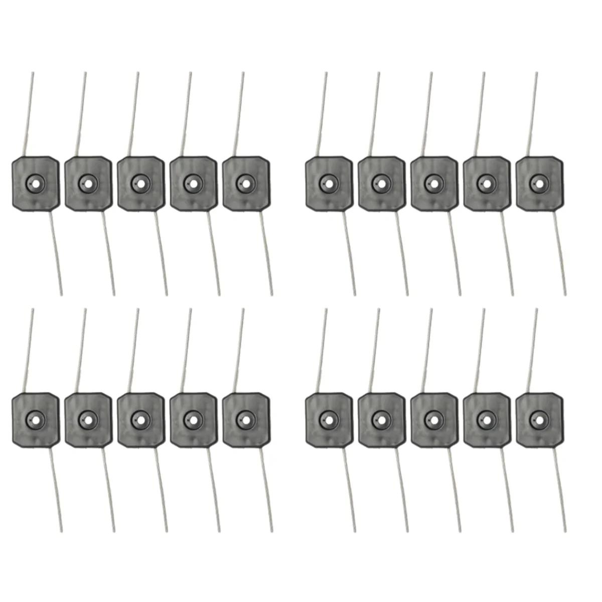 20 Pieces Plastic Electric Debutter Head with 150mm Thread for Garden Accessories and Meadow