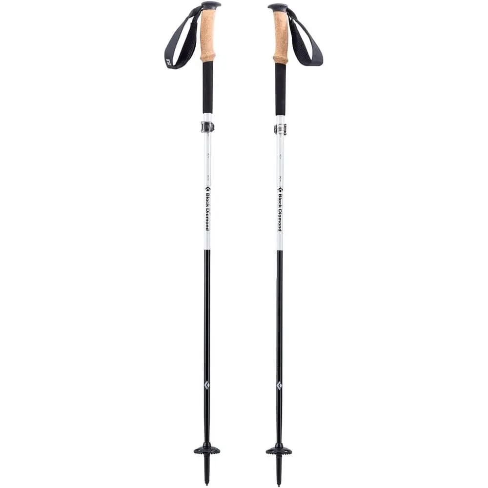 Bastoncini da Trekking Pearl Black Regolabili 120-140cm