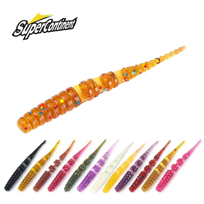 Supercontinent 3cm/50pcs Polaris Fishing Lures soft Artificial Bait Predator Tackle Polaris Sinking Lure Pesca Cheap Fishing