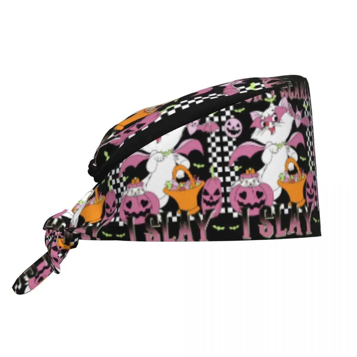 Cappello da Lavoro The Aristocats Marie Cat I Don't Scare I Slay, Cappello Chirurgico per Donne e Uomini, Berretto per Sala Operatoria, Cappello da Operatori, Cappello da Laboratorio