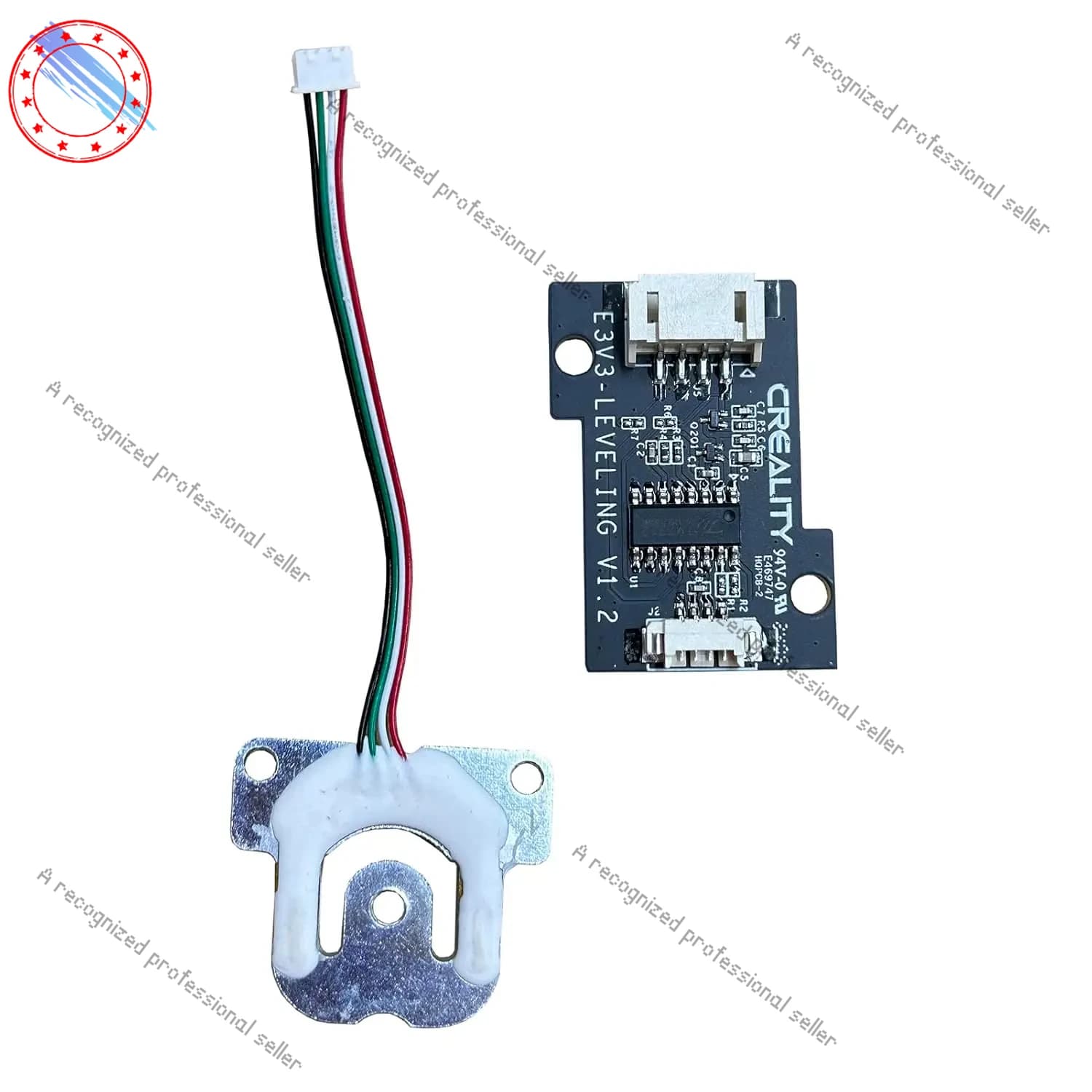 Ender 3 V3 Ke Adattatore di livellamento focolaio Sensore Heatbed Scheda di livellamento PCBA + Estensimetro per stampante 3D Creality Ender 3 V3 SE/KE