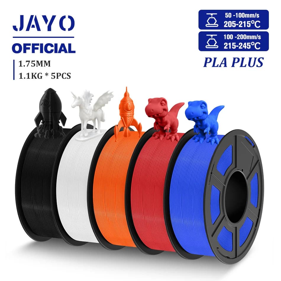 JAYO PLA plus 1.75mm PLA + 3D Printer Filament ordered PLA wrapped for 3D printer FDM Macarone Color materials