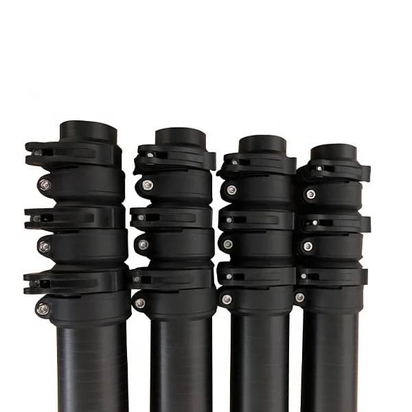 Durable Heavy Duty Aluminum Carbon Fiber Telescopic Extension Pole Multi-Purpose Customizable Size for Camera Mount Antenna Mast