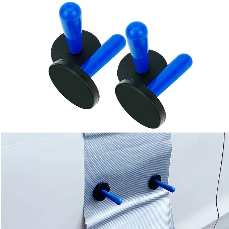 4 pezzi porta magneti per pinza per avvolgimento auto strumento di fissaggio per pellicola avvolgente in fibra di carbonio per realizzare cartelli porta magneti in vinile grafico accessori per auto