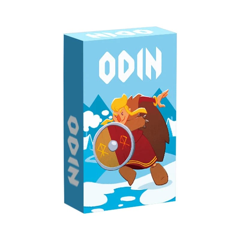 Gioco da tavolo ODIN in cinese e inglese, divertente gioco di carte per feste in famiglia, per 2-6 giocatori, 15 minuti