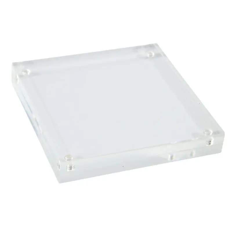 Durable Clear Acrylic Magnetic Picture Frame For Preserving Beautiful Memories Easy Install 10X10cm Eco-Friendly