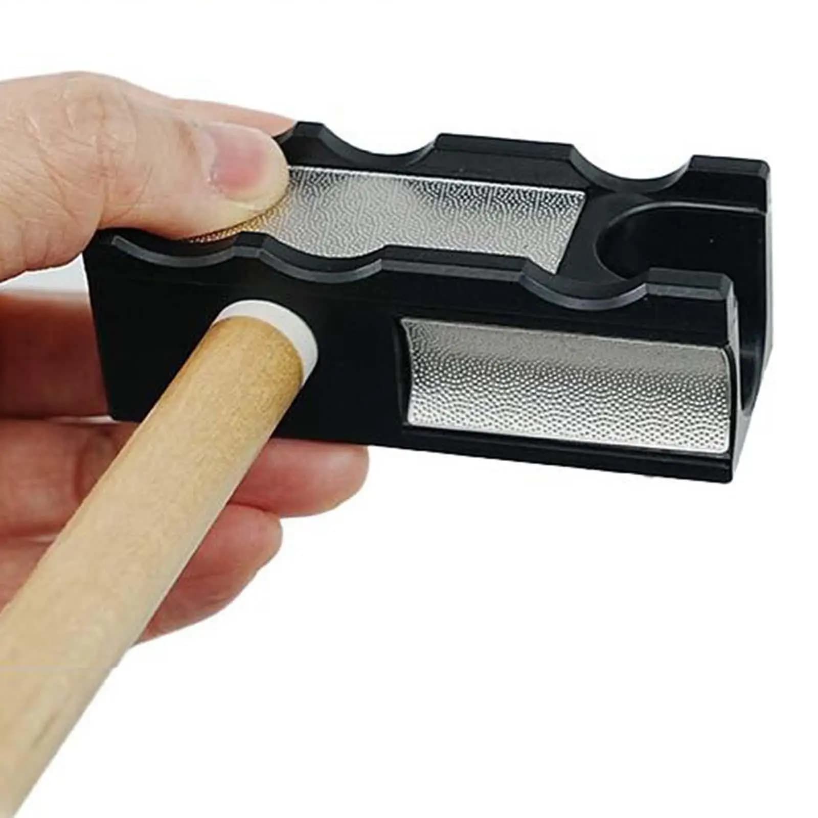 Billiard Tip Repair Tool Precision Pool Cue Tip Shaper Snooker Stick Maintenance Accessory Set for Table Games