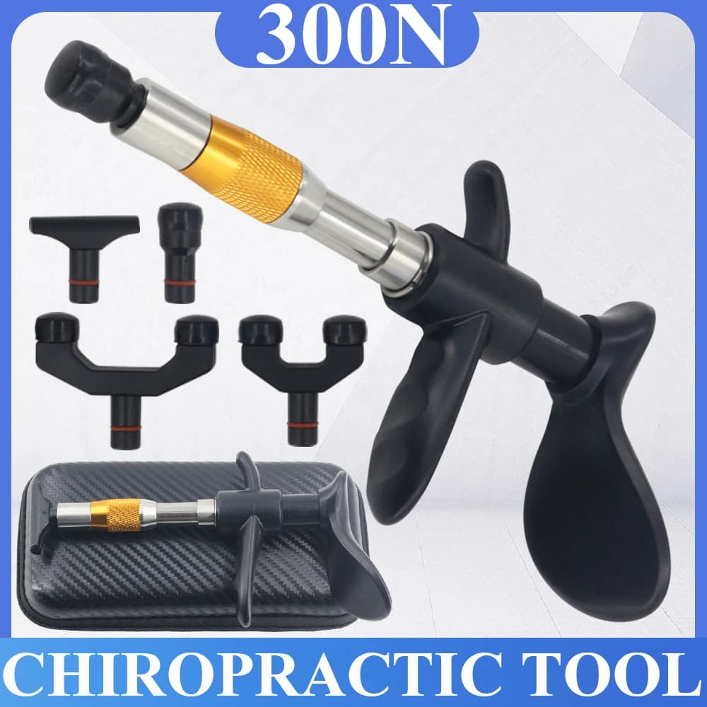 Chiropractic Adjusting Tools Portable Massager Therapy Spine Correction Spinal Rehabilitation New Manual Correction Gun 2026