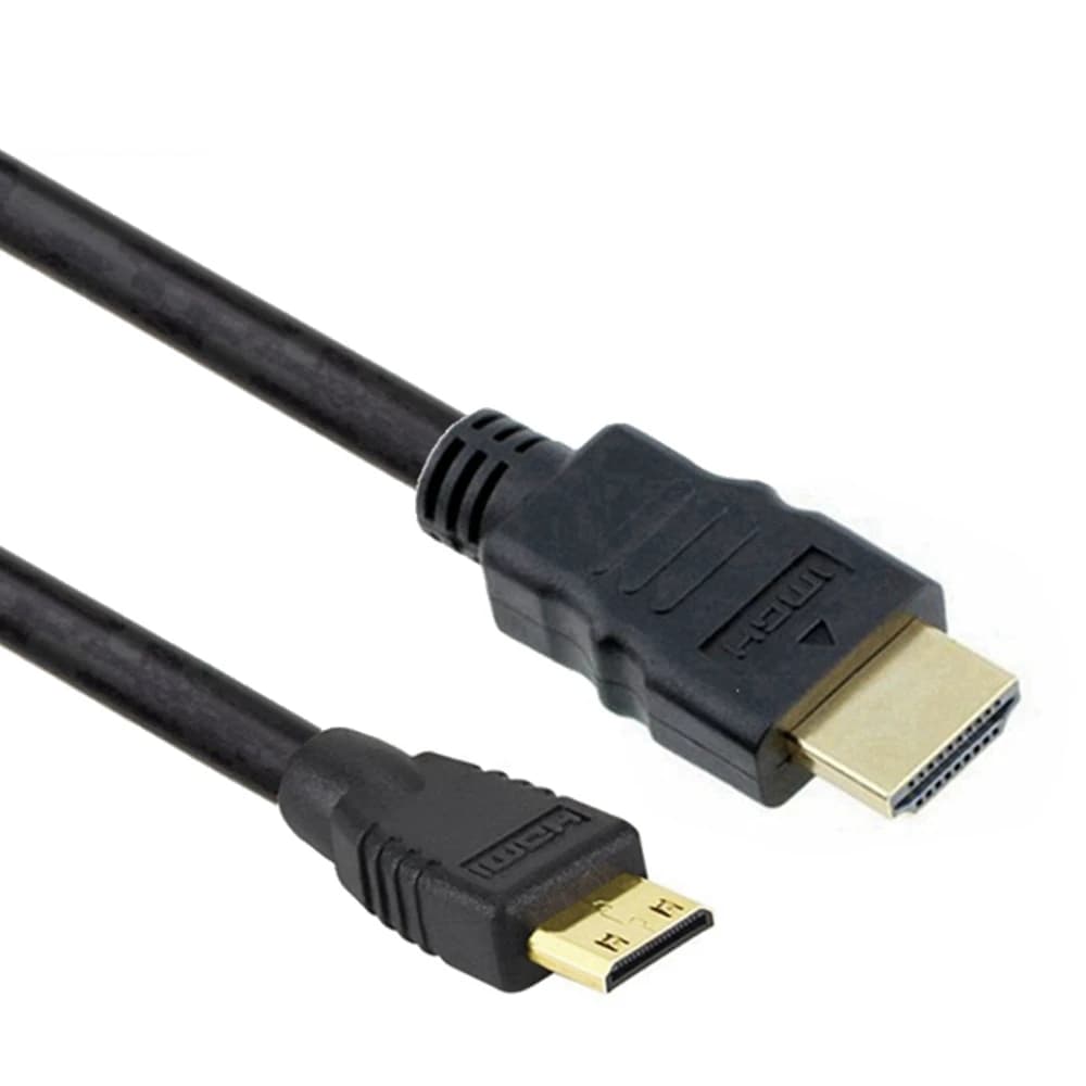 Mini hdtv compatible with hdmi cable 1m 1.5 m 2m 3m male 4k 3d 1080p for mp4 dvd mini hdmi cable