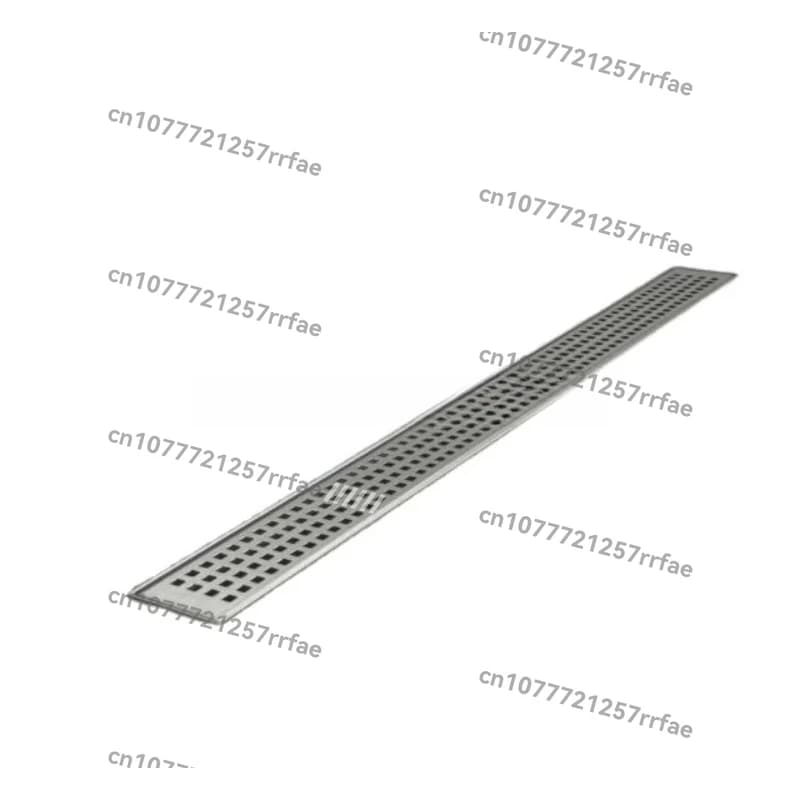 Scarico a pavimento per doccia lineare Scarico per bagno Piastrelle per pavimento coperte Filtro per capelli inserito Scarico per doccia quadrato in acciaio inossidabile