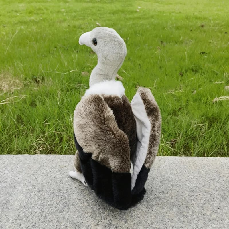 Vulture High Fidelity Anime Condor Bald Eagle Plushie Buzzard peluche animali realistici simulazione bambola di pezza Kawai giocattolo regalo