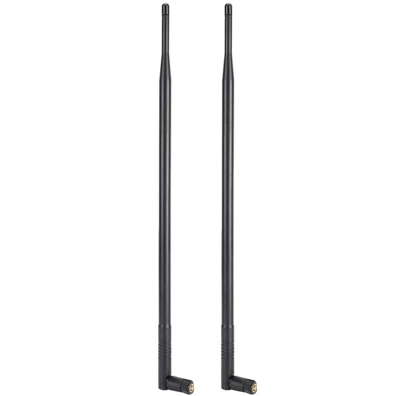 Antenna Wifi 2X 12DBI, Antenna Wifi a lungo raggio Dual Band 2.4G/5G ad alto guadagno con connettore sma-pr per rete Wireless