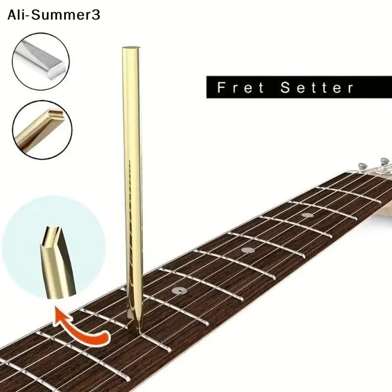 【AY】Guitar Fret Wire Twisted Loose Reset Punch Needle Replacement Hammer Press Installation Acoustic Guitar Luthier Repair Tool