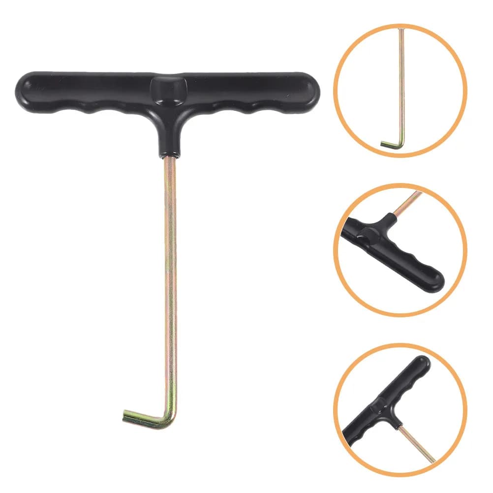 Set di 6 Tensionatori per Lacci in Acciaio Inox, Strumento di Regolazione Rapida per Pattini da Ghiaccio, Pattini a Rotelle, Hockey e Pattinaggio Artistico