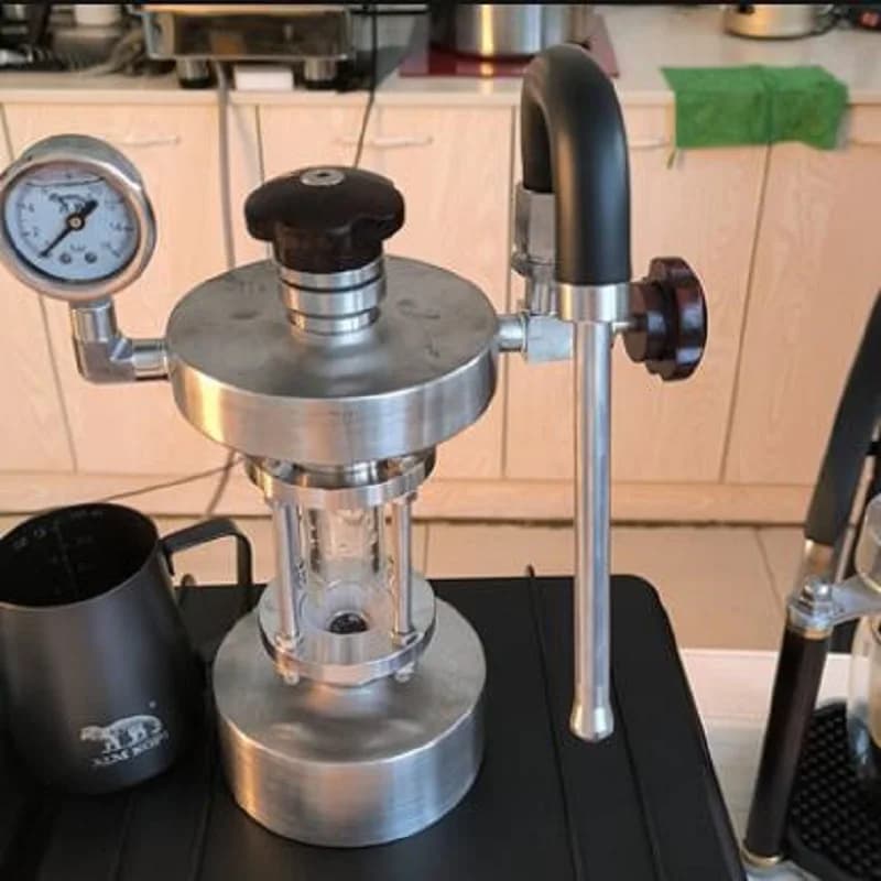 Macchina per schiumare il latte portatile a vapore per schiuma di latte Mini Style ZSX Coffee ALMKOPI