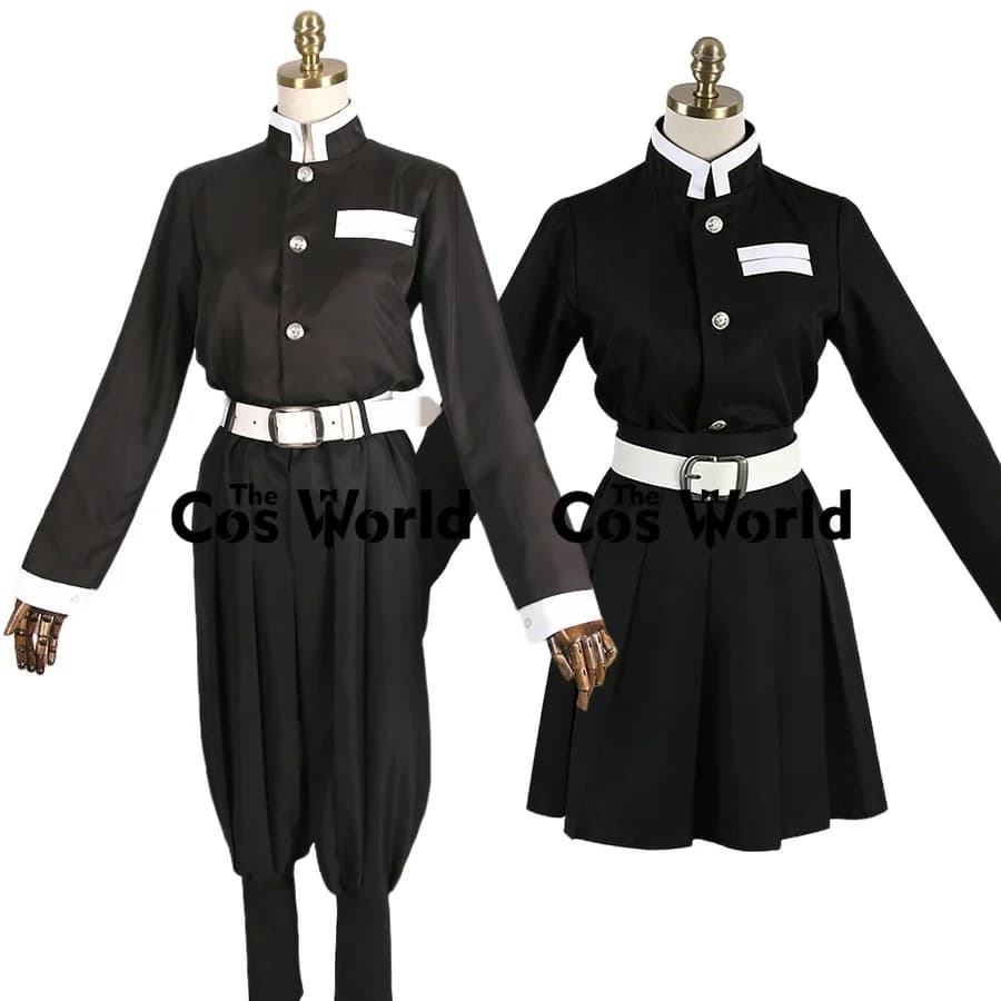 Costumi Cosplay Anime Personalizzabili: Uniformi del Corpo di Tanjiro Kamado, Nezuko Kamado, Agatsuma Zenitsu, Hashibira Inosuke, Kocho Shinobu