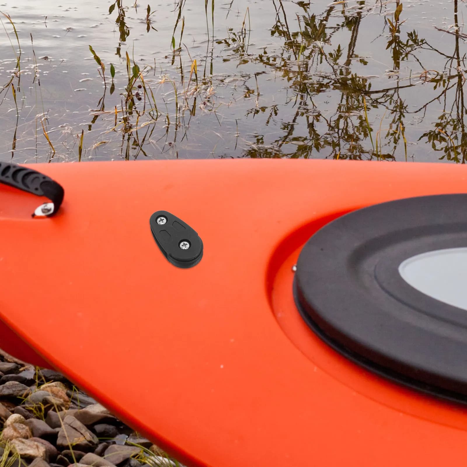 Puleggia in nylon per kayak con cuscinetti a sfera per un controllo fluido della fune, scorrimento rapido su kayak, canoe, barche a vela, cavi di ancoraggio per imbarcazioni marine