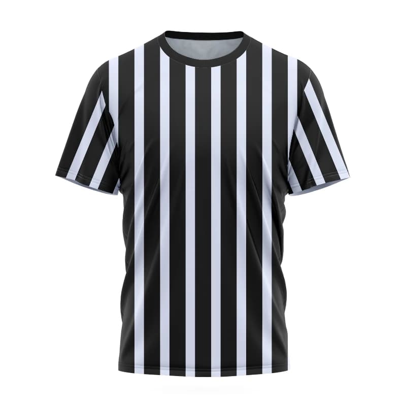 Maglietta da arbitro di calcio da uomo personalizzata professionale maglietta o-collo in Jersey a maniche corte Top sportivo 2xs-6xl