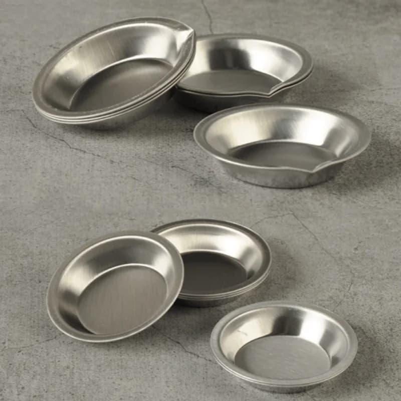 12pcs Stainless Steel Painting Color Bowls Oil Paint Trays Paint Color Mixing Cups Color Mixer Children DIY Painting Tools 5cm