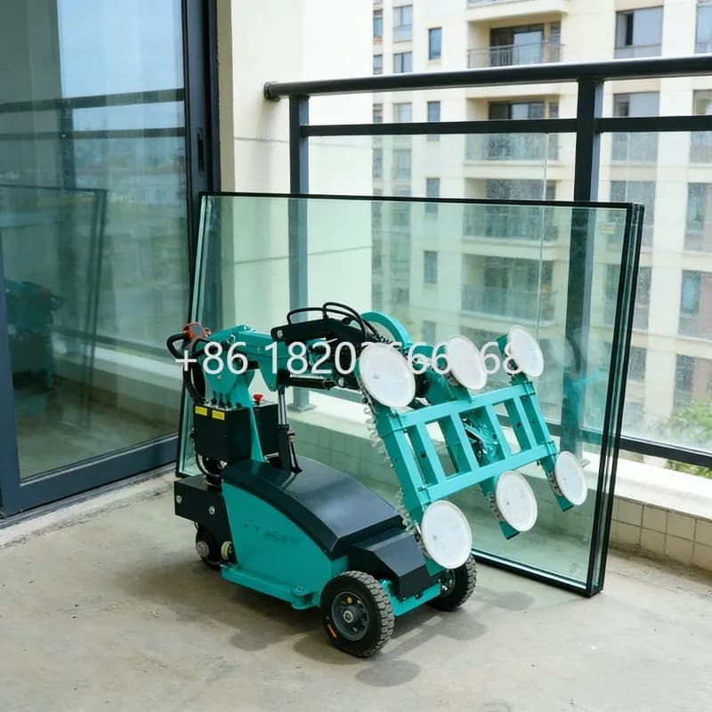 Robot personalizzato per esterni adattabile a tutti i terreni con ventosa elettrica e ventosa a vuoto per vetro, in grado di salire fino a 6 metri.