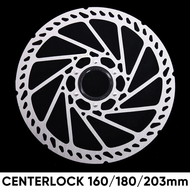 Rotore della bicicletta Center Lock 160mm Disco freno Rotore Centerlock MTB Dischi freno 160 Mm 180mm 203mm Mountain Bike Rotori freno a disco