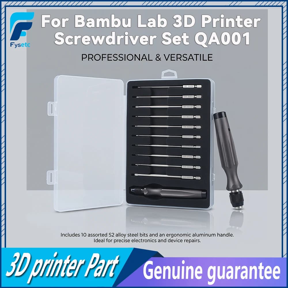 For Bambu lab Voron Creality Anycubioc Flashforge Maker Word Screwdriver Set - QA001 3D Printer Tool