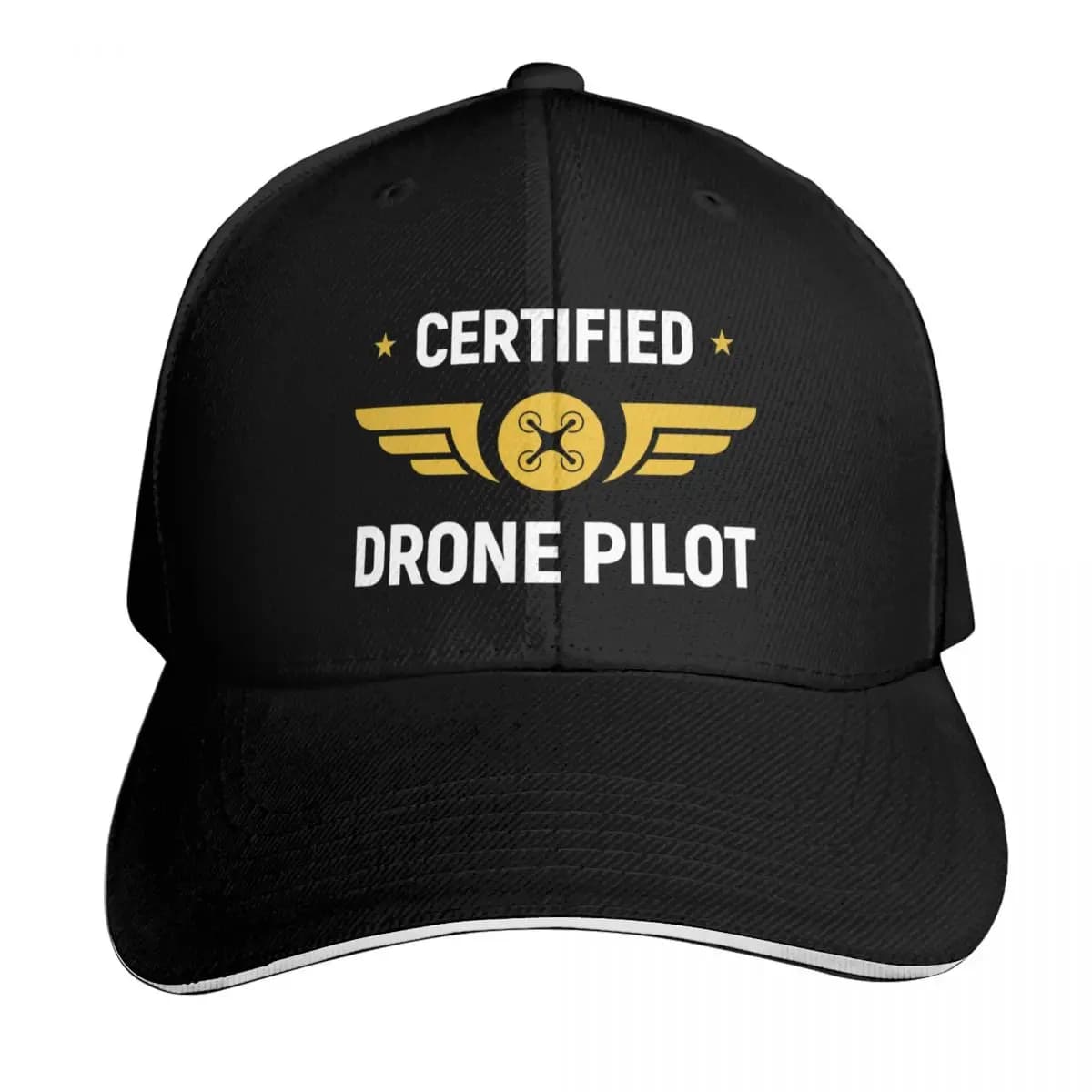 Certified Drone Pilot Baseball Cap fashionable Dropshipping Trucker Cap Christmas Hat Mens Tennis Women's