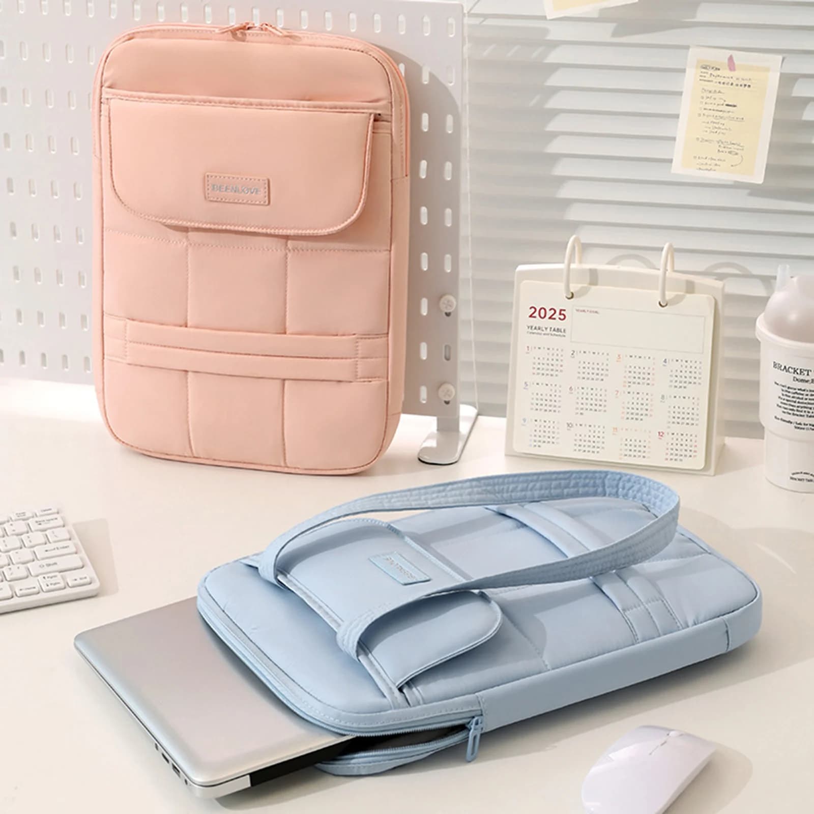 Custodia per laptop da 15 pollici con tracolla in tessuto Oxford antiurto di grande capacità per accessori tablet