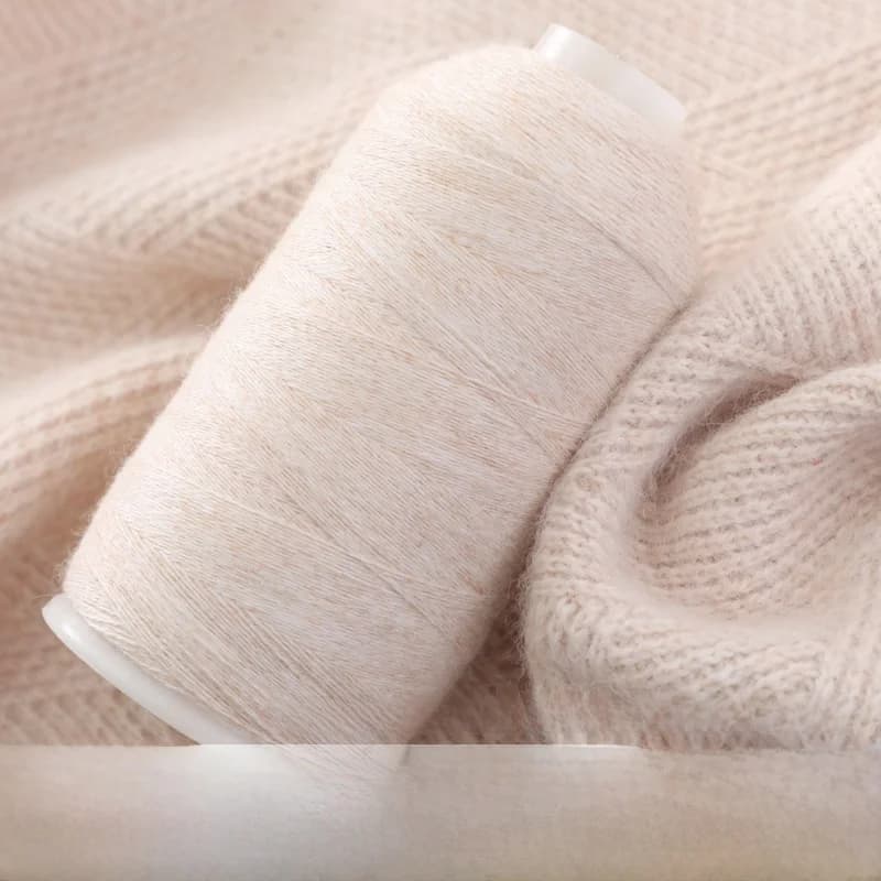 Filato di Lana Superiore 100% Pura Lana di Pecora, Lavorato a Mano e a Macchina, Filato Fine per Sciarpe Fatte a Mano, Filato di Scarto