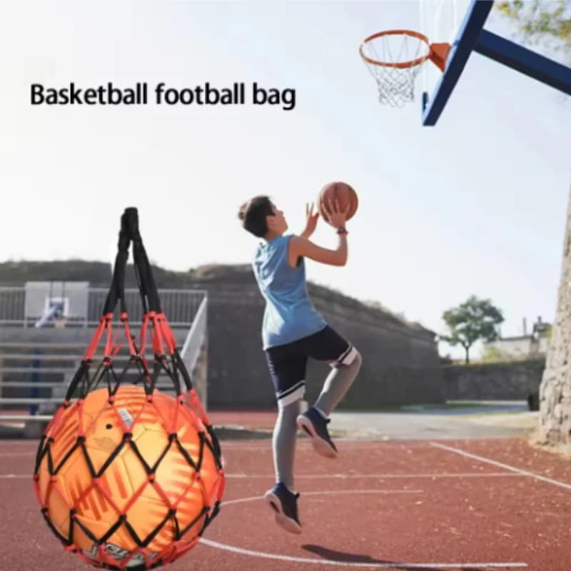 Sports Ball Bag Basketball Mesh Bag Football Bag Mesh Sports equipment for basketball, volleyball, football