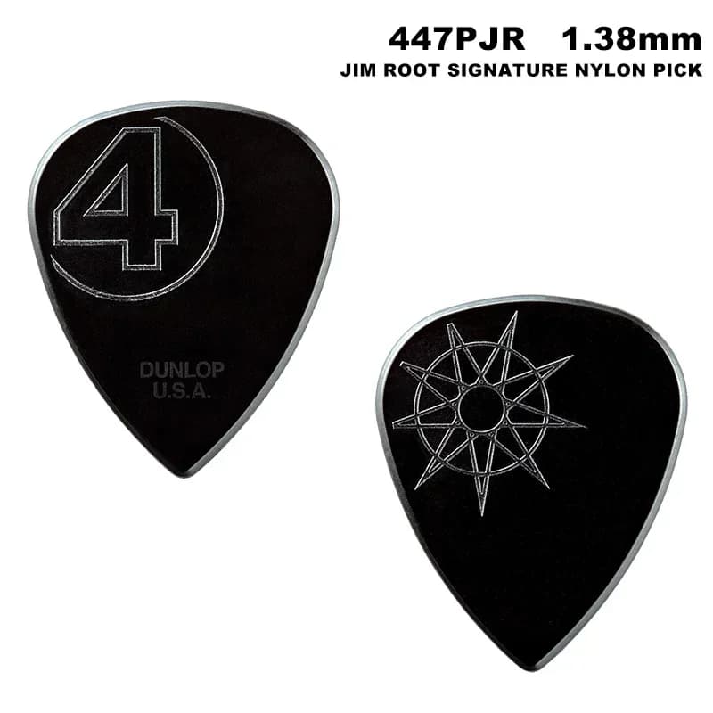 1 pz plettri per chitarra Dunlop John perucci Signature Jazz III 447PJR 1.38mm plettro per chitarra plettro per chitarra elettrica acustica