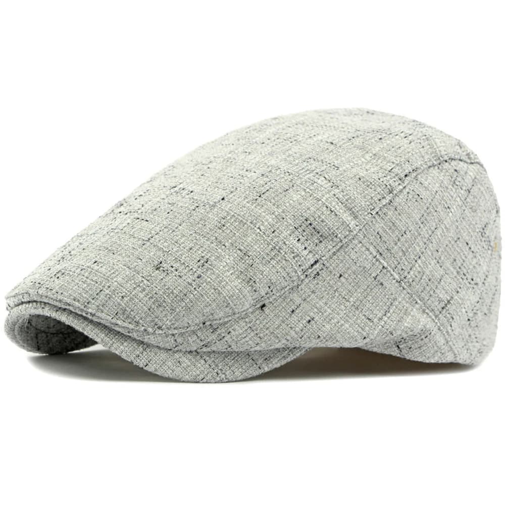 HT4736 Mens Berets Women Vintage Artist Painter Beret Hat Male Female Adjustable Ivy Flat Cap New Spring Summer Linen Beret Cap