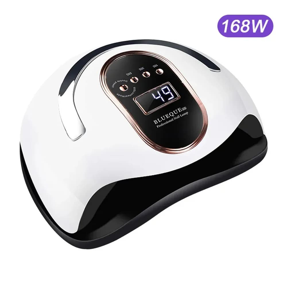 36-piece 168W High Power LED Nail Lamp Dryer for Nail Polish Gel with LCD Display