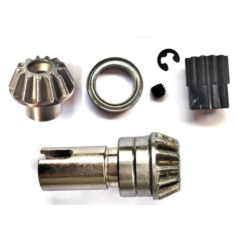 MJX Hyper Go 10208 1/10 RC Auto R/C camion pezzi di ricambio 10402 Denti di trasmissione anteriori/10402R Denti di trasmissione posteriori/10392B Pignoni motore