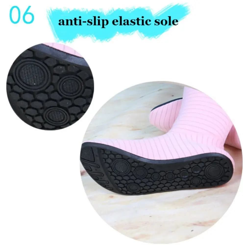 Water Sports Non-slip Diving Socks Adult Long Tube Swimming Socks Black 35-44 Diving Surfing Boots Dinghy