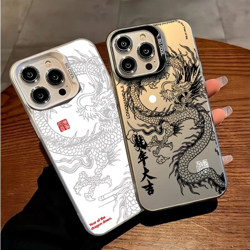 Dragon Totem Caso Per Infinix Nota 50 Pro Smart 9 8 ZERO 40 Hot 50i 40i 30i 12i 30 Play Tecno Spark 30C 20C 10C GO 2025 2023