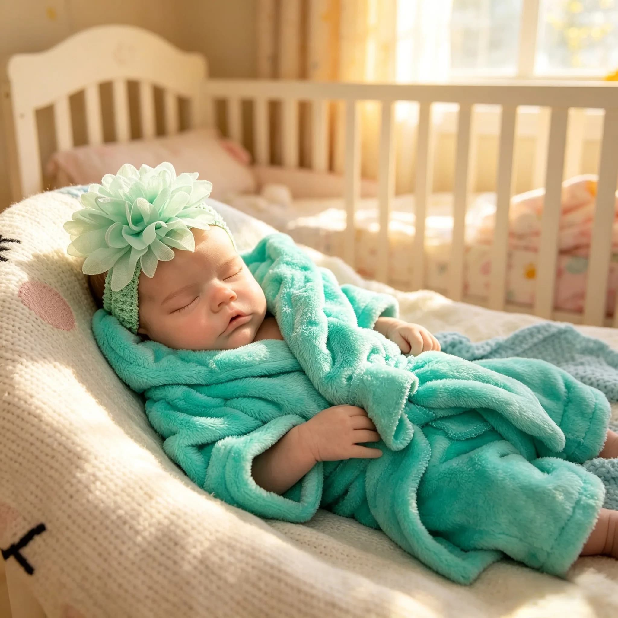 Bambola Reborn in Silicone Molto Morbido da 16 Pollici, Adorabile Bambola Artigianale per Bambina Dormiente, Neonato con Vestiti, Regalo di Compleanno