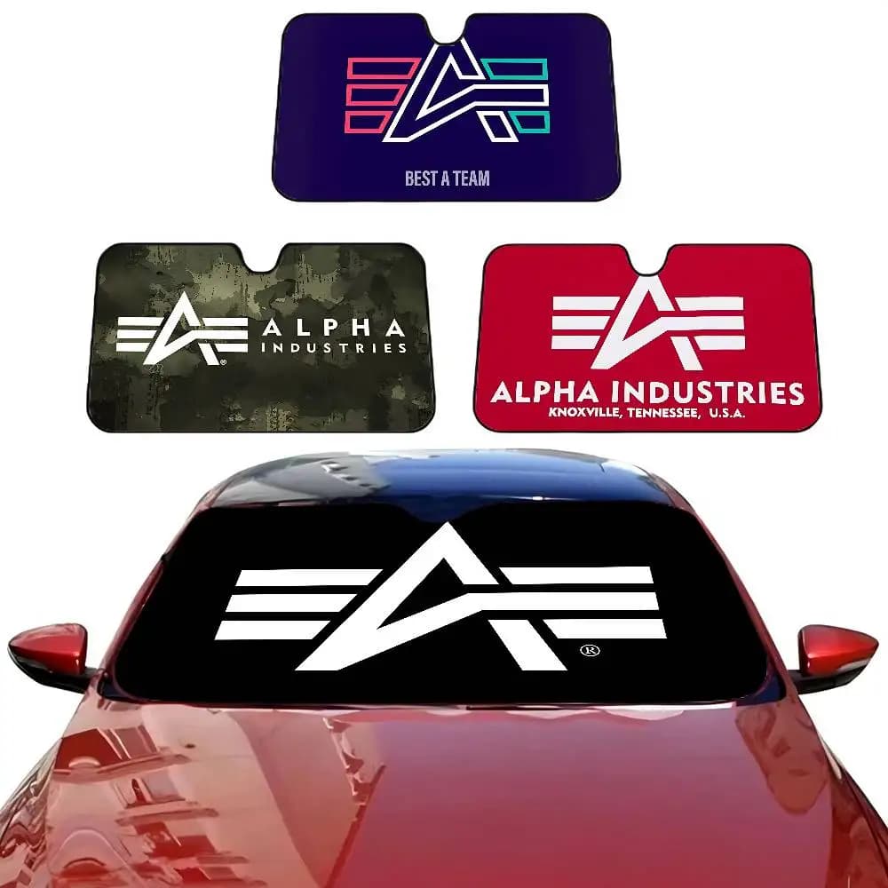 Parasole per auto Alpha La Industries, protezione per parabrezza e finestrini, copertura per protezione interna, per camion, SUV, visiera universale