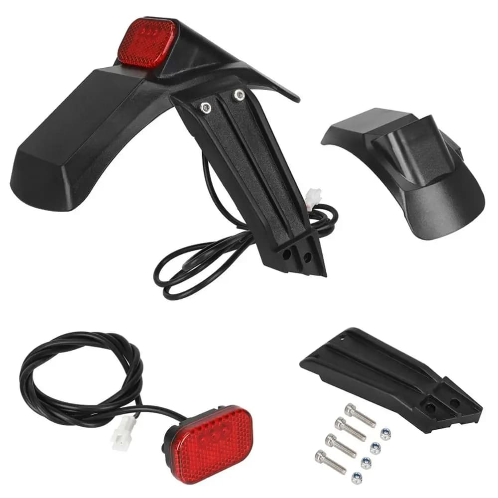 Installazione semplice per Kukirin G2 Pro DB Parafango posteriore Parte di ricambio Luci posteriori Scooter elettrico Lampada posteriore Accessorio scooter