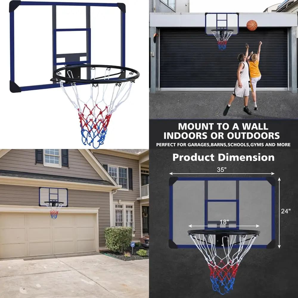 Extended licenses Designers also selected these stock photos Durable outdoor basketball door with foldable basket, broken back plate 35 x 24, mesh construction for all seasons