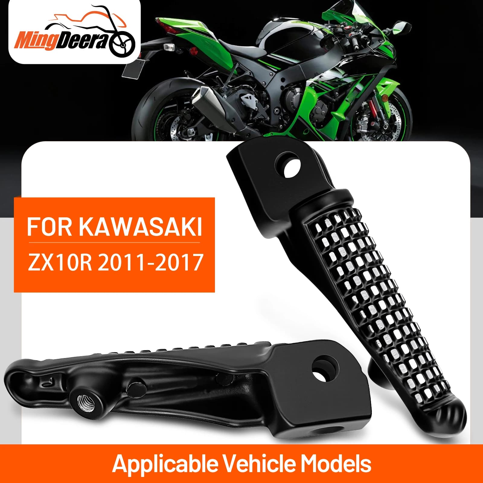 Pedane anteriori Pedane per moto Kawasaki ZX10R2011-2020