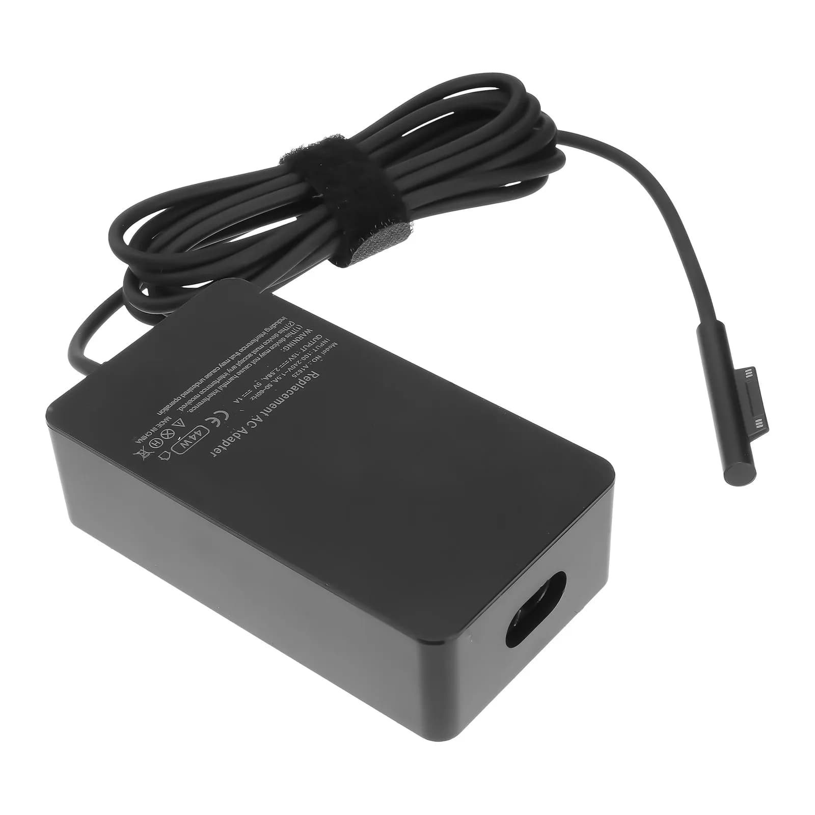 Adattatore di Alimentazione AC 44W per Surface Pro 4, Caricabatterie Portatile con Chip Intelligente e Protezione da Sovraccarico, Ideale per Viaggi