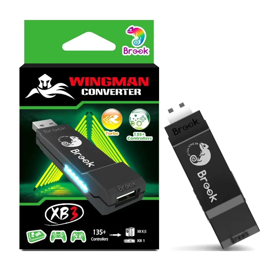 Convertitore di gioco Brook Wingman XB3 per console PS5/PS4 Arcade Fight Stick adattatore controller Hitbox cablato per PC Street Fighter 6
