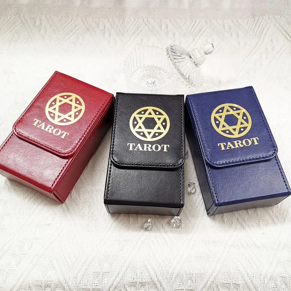 Ampia applicazione Scatola per carte dei tarocchi Ampio spazio e leggero per tarocchi e scatola dei tarocchi di carte da gioco