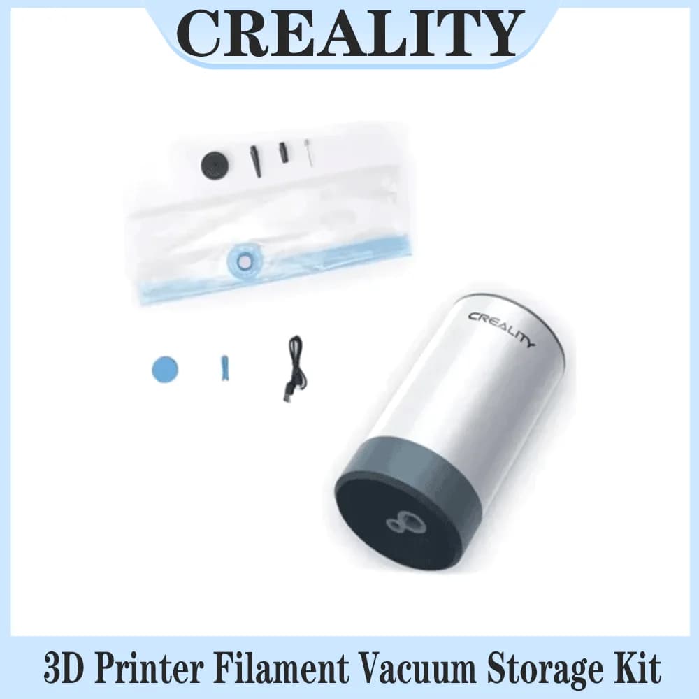 CREALITY Official Vacuum Bag for 3D Printer Filaments PLA ABS TPU - Safe Preservation and Humidity Resistant - 3D Printer Parts
