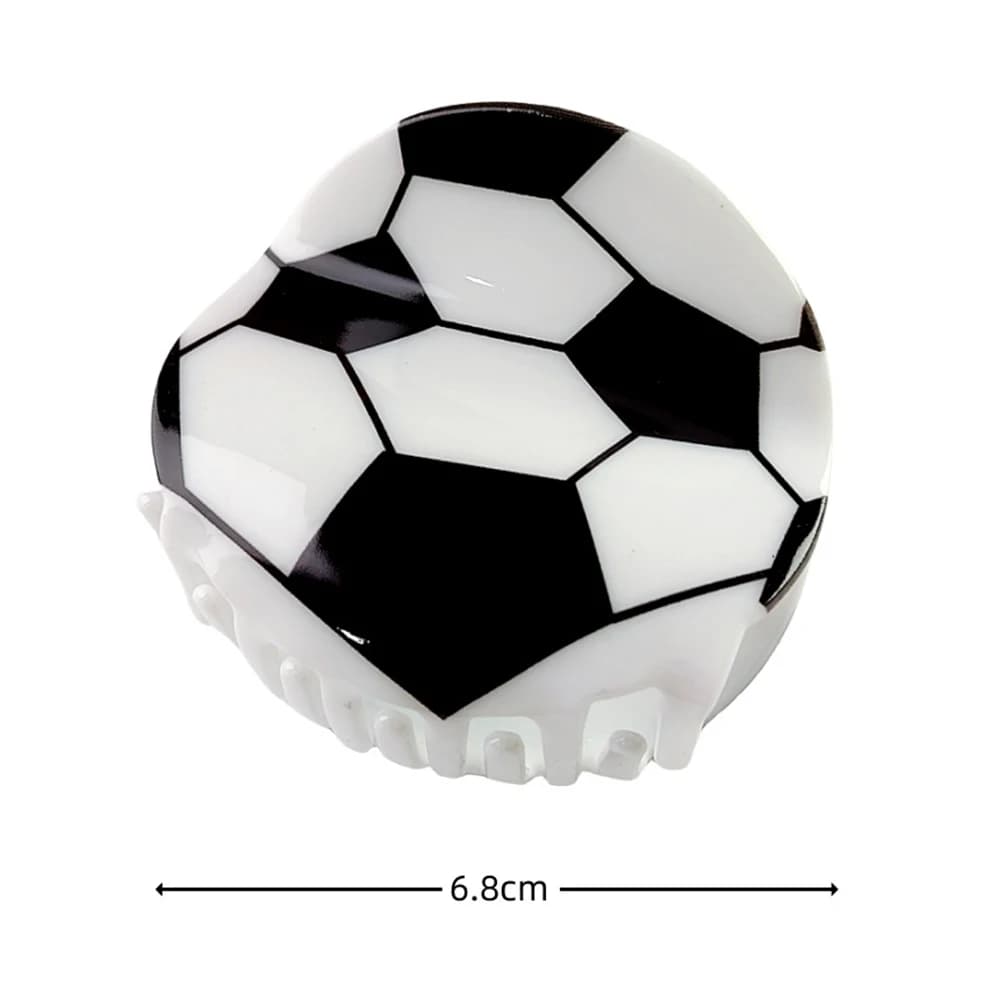 Fermacapelli con Design di Palloni Sportivi: Calcio, Baseball, Basket, Pallavolo, Rugby, Cheerleading, Accessori per Capelli per Competizioni